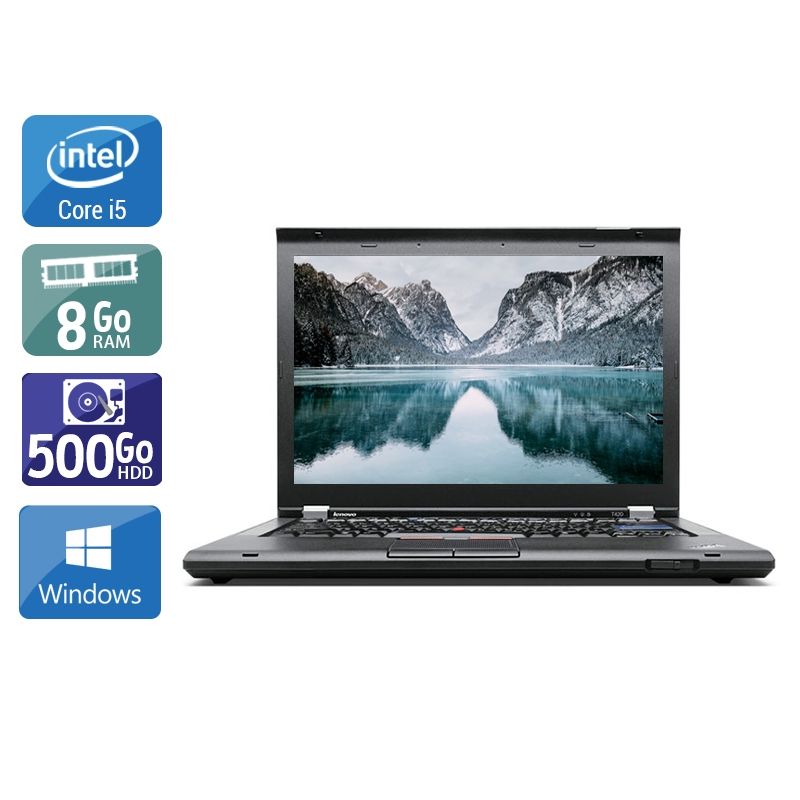 Lenovo ThinkPad T420 i5 8Go RAM 500Go HDD Windows 10