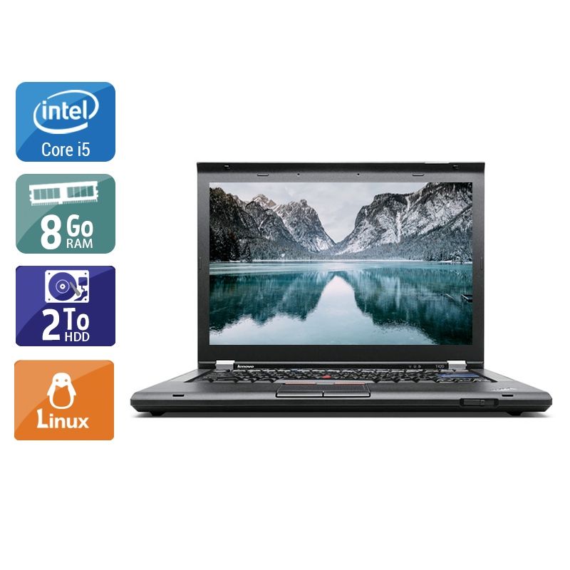 Lenovo ThinkPad T420 i5 8Go RAM 2To HDD Linux