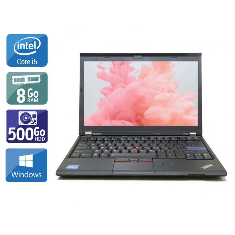 Lenovo ThinkPad X230 i5 8Go RAM 500Go HDD Windows 10