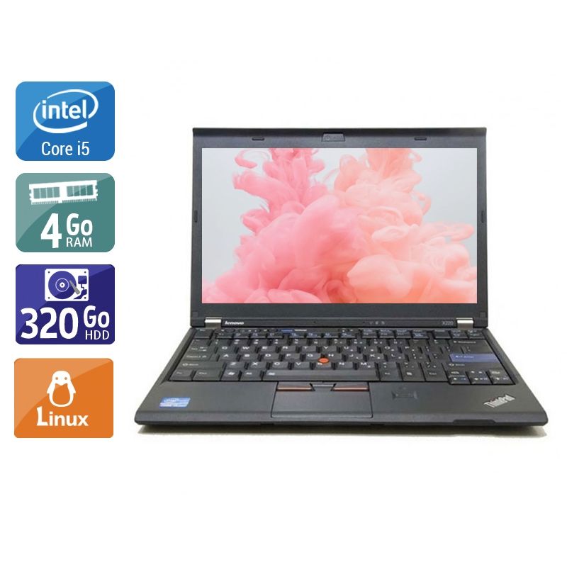 Lenovo ThinkPad X230 i5 4Go RAM 320Go HDD Linux
