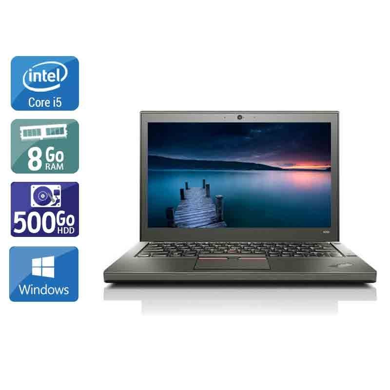 Lenovo ThinkPad X260 i5 8Go RAM 500Go HDD Windows 10