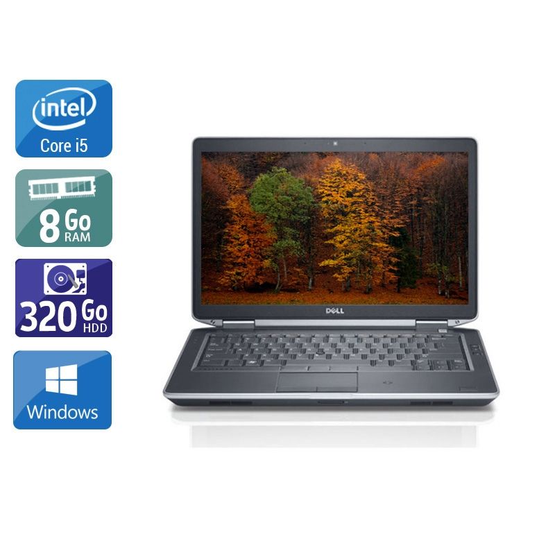 Dell Latitude E5430 i5 8Go RAM 320Go HDD Windows 10