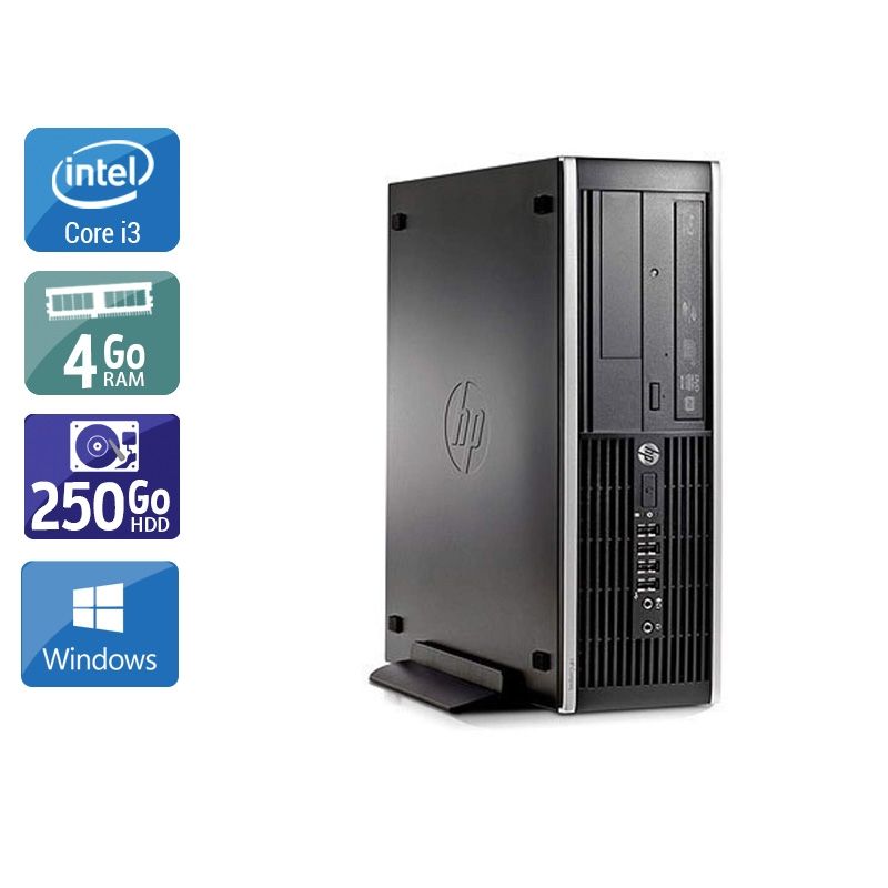 HP Compaq Pro 6200 SFF i3 4Go RAM 250Go HDD Windows 10