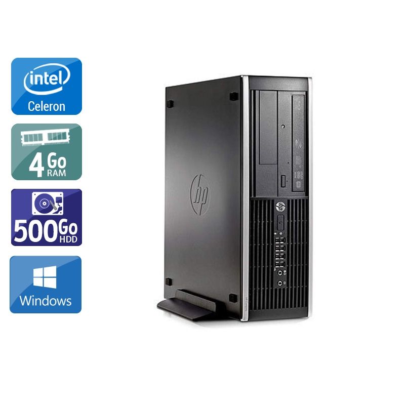 HP Compaq Pro 6300 SFF Celeron Dual Core 4Go RAM 500Go HDD Windows 10