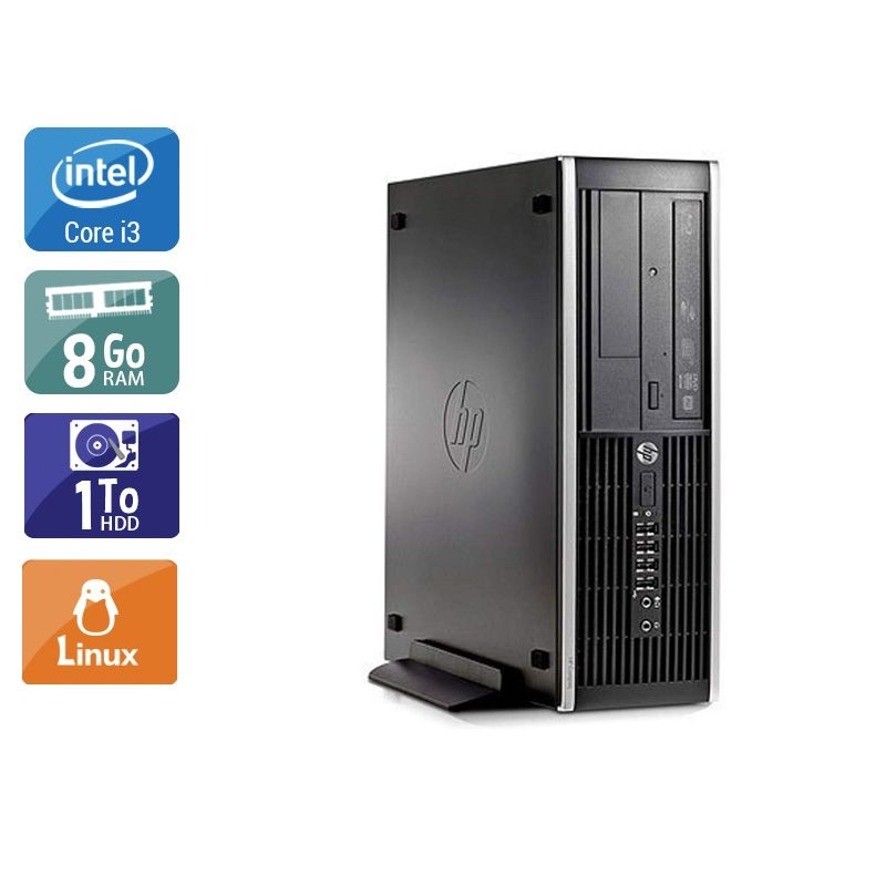 HP Compaq Pro 6300 SFF i3 8Go RAM 1To HDD Linux