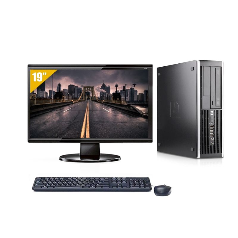 HP Compaq Pro 6000 SFF Dual Core avec Écran 19 pouces 16Go RAM 2To HDD Sans OS