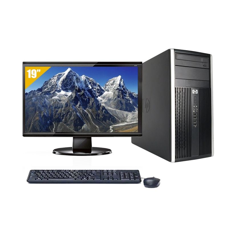 HP Compaq Pro 6005 Tower AMD Athlon Dual Core avec Écran 19 pouces 8Go RAM 1To SSD Windows 10