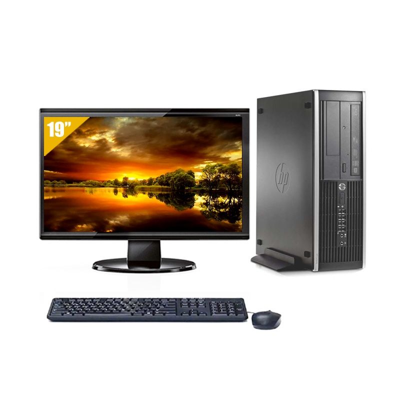 HP Compaq Pro 6005 SFF AMD Athlon Dual Core avec Écran 19 pouces 16Go RAM 1To HDD Linux