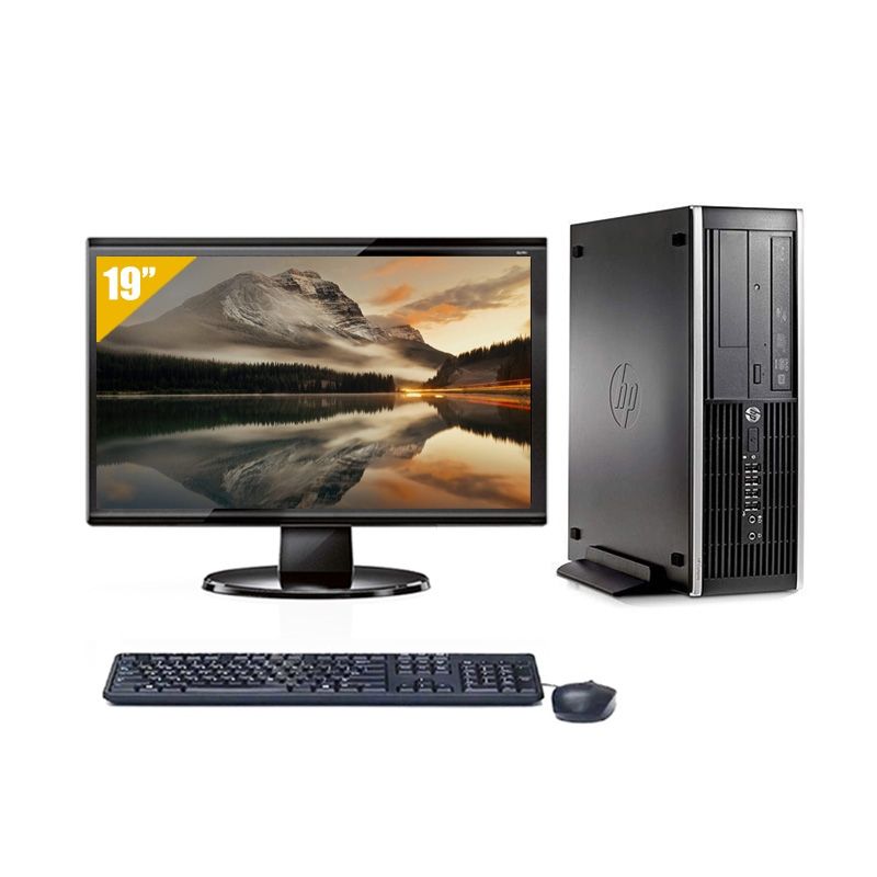 HP Compaq Pro 6200 SFF i3 avec Écran 19 pouces 8Go RAM 240Go SSD Windows 10 HP Compaq Pro 6200 SFF i3 avec Écran 19 pouces 8Go RAM 240Go SSD Windows 10