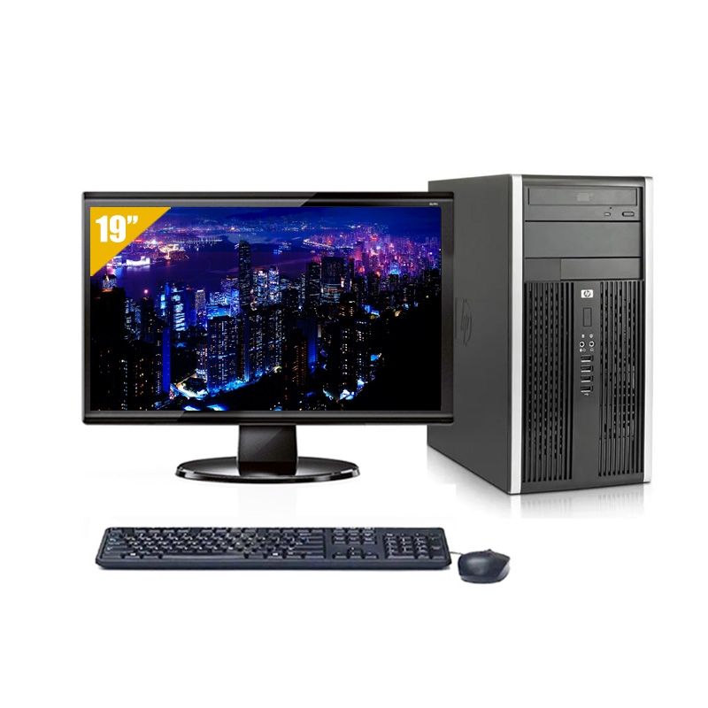 HP Compaq Pro 6000 Tower Dual Core avec Écran 19 pouces 16Go RAM 1To HDD Sans OS