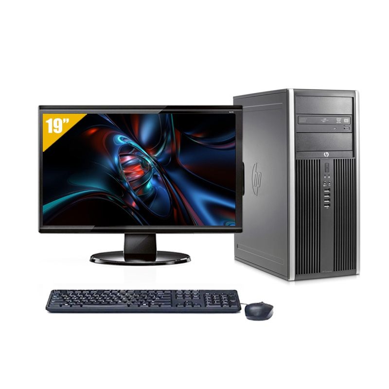 HP Compaq Elite 8200 Tower Celeron Dual Core avec Écran 19 pouces 32Go RAM 120Go SSD Linux