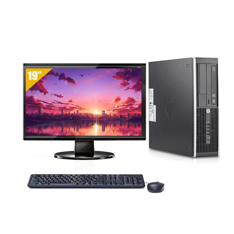 HP Compaq Elite 8200 SFF Pentium G Dual Core avec Écran 19 pouces 8Go RAM 480Go SSD Linux HP Compaq Elite 8200 SFF Pentium G Dual Core avec Écran 19 pouces 8Go RAM 480Go SSD Linux
