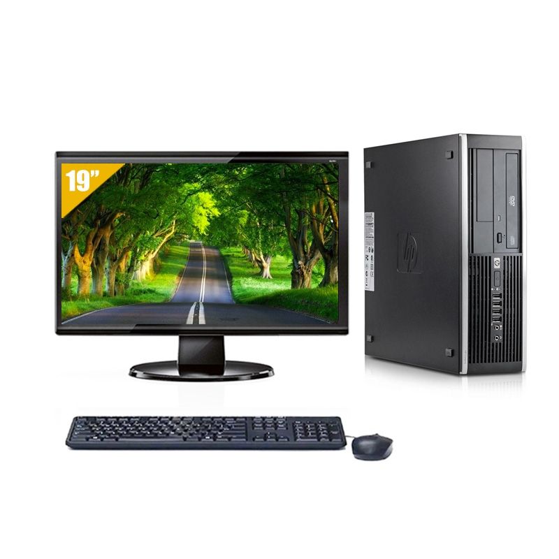 HP Compaq Elite 8300 SFF i3 avec Écran 19 pouces 4Go RAM 500Go HDD Sans OS