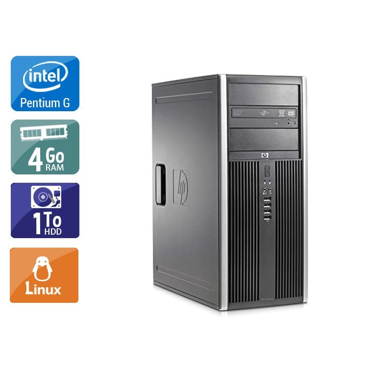 HP Compaq dc5700 Tower Pentium G Dual Core 4Go RAM 1To HDD Linux