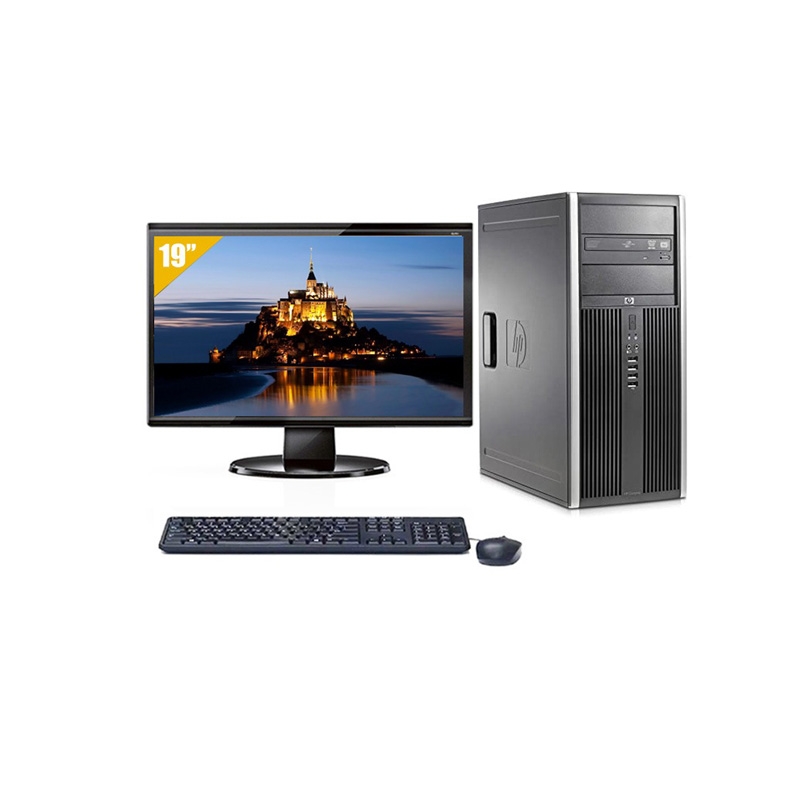 HP Compaq dc7800 Tower Dual Core avec Écran 19 pouces 8Go RAM 2To HDD Linux
