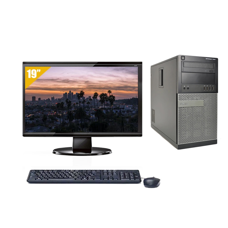 Dell Optiplex 9020 Tower i7 avec Écran 19 pouces 16Go RAM 500Go HDD Sans OS Dell Optiplex 9020 Tower i7 avec Écran 19 pouces 16Go RAM 500Go HDD Sans OS
