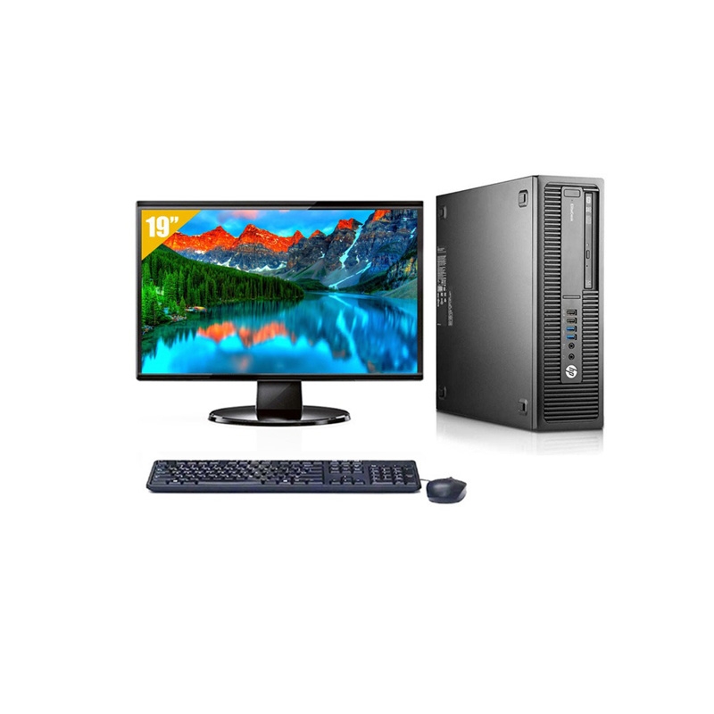 HP EliteDesk 800 G2 SFF i7 Gen 6 avec Écran 19 pouces 32Go RAM 500Go HDD Sans OS HP EliteDesk 800 G2 SFF i7 Gen 6 avec Écran 19 pouces 32Go RAM 500Go HDD Sans OS
