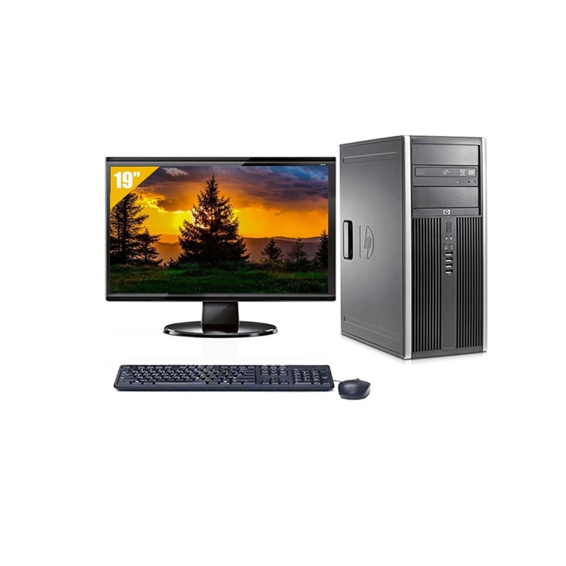 HP Compaq dc5800 Tower Dual Core avec Écran 19 pouces 8Go RAM 120Go SSD Windows 10