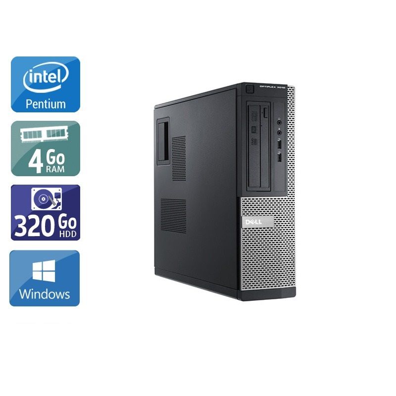 Dell Optiplex 3010 Desktop Pentium G Dual Core - 4Go RAM 320Go HDD Windows 10