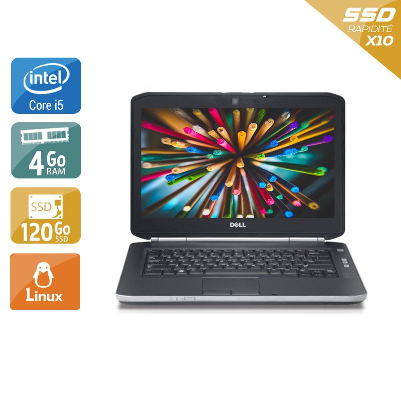Dell Latitude E5420 i5 - 4Go RAM 120Go SSD Linux
