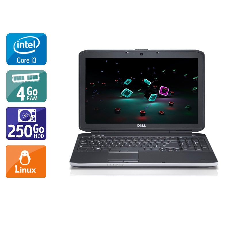 Dell Latitude E6230 i3 8Go RAM 250Go HDD Linux