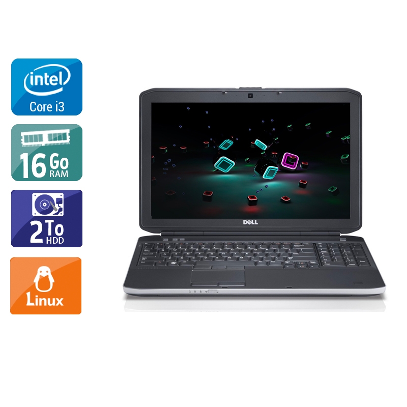 Dell Latitude E6230 i3 16Go RAM 2To HDD Linux