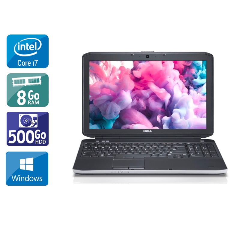 Dell Latitude E6230 i7 8Go RAM 500Go HDD Windows 10