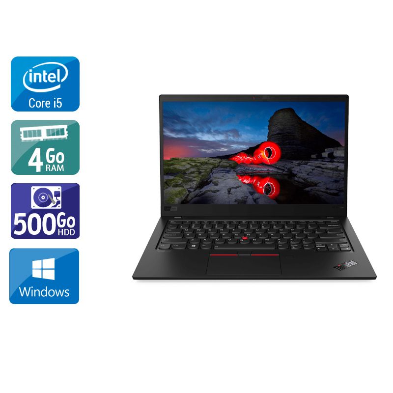 Lenovo Thinkpad X1 Carbon i5 4Go RAM 500Go HDD Windows 10
