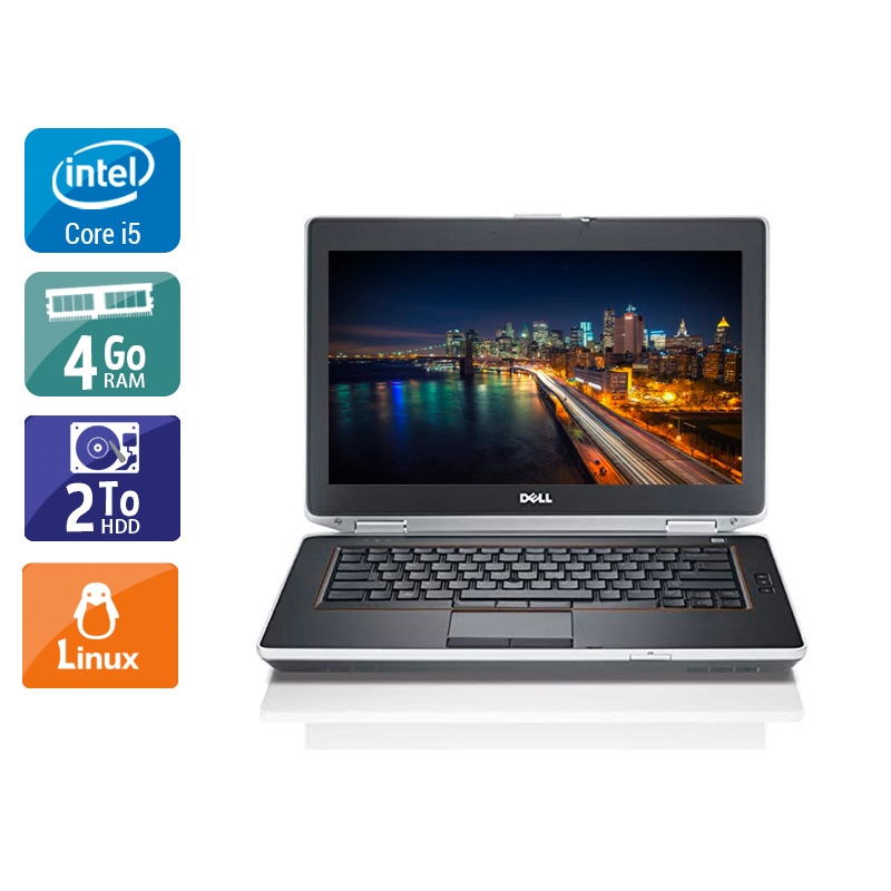 Dell Latitude e6430 i5  - 4Go RAM 2To HDD Linux