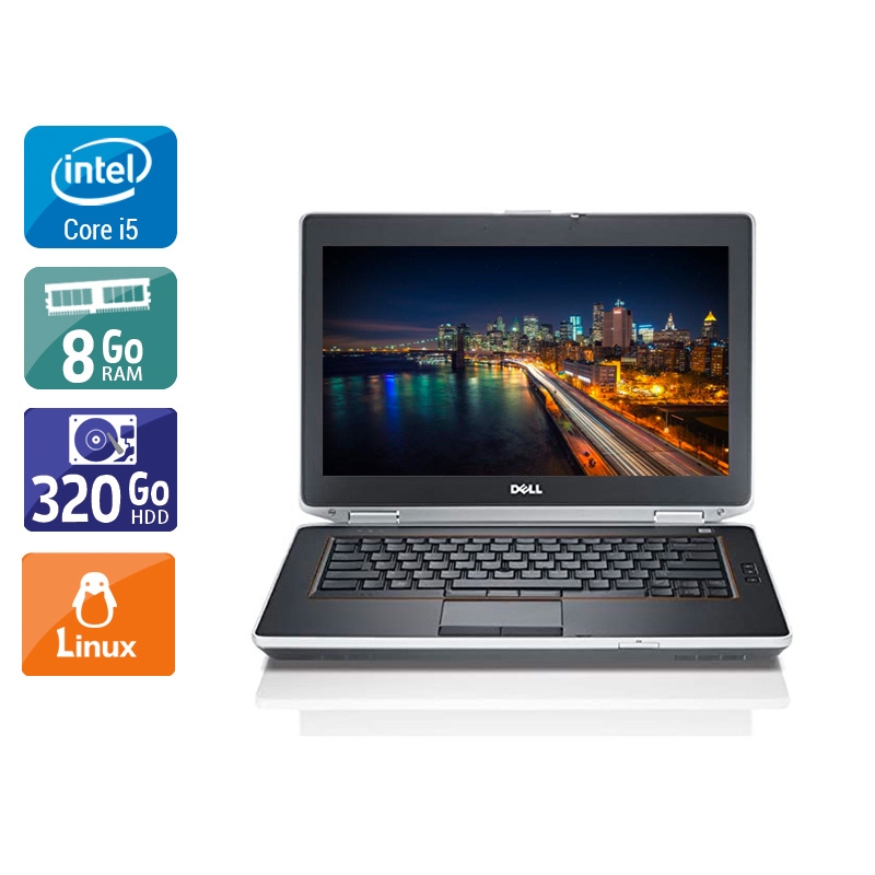 Dell Latitude e6430 i5  - 8Go RAM 320Go HDD Linux