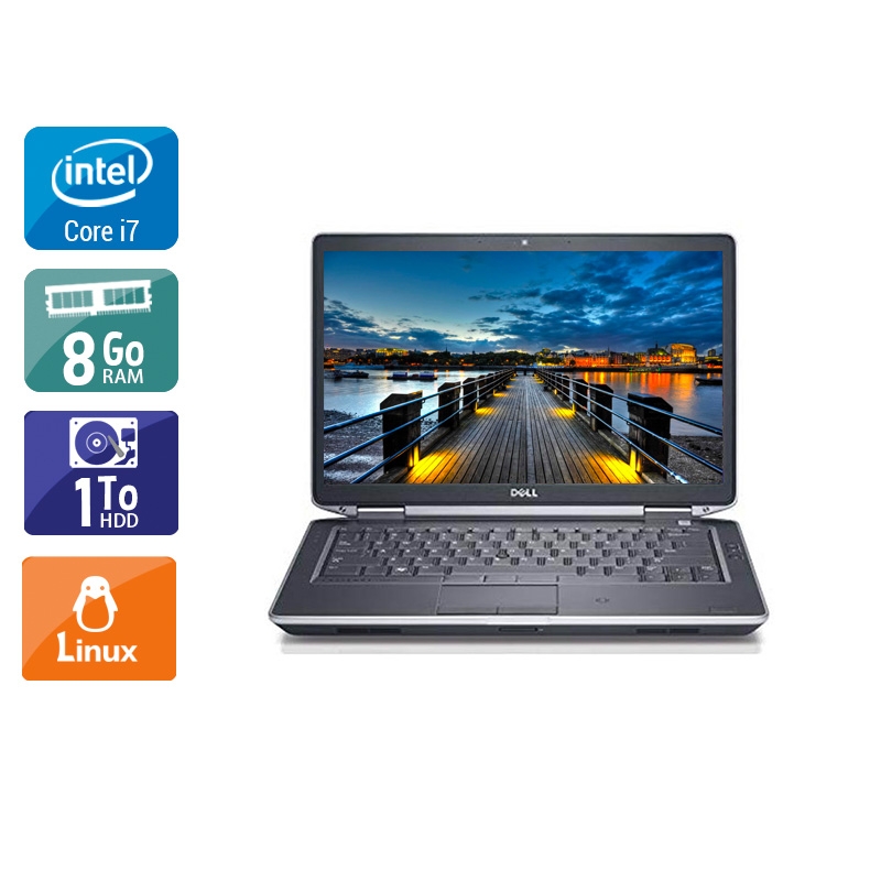 Dell Latitude e6440 i7  - 8Go RAM 1To HDD Linux