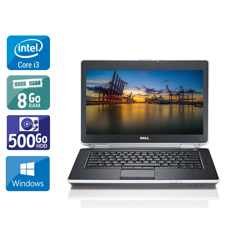 Dell Latitude e6430 i3  - 8Go RAM 500Go HDD Windows 10
