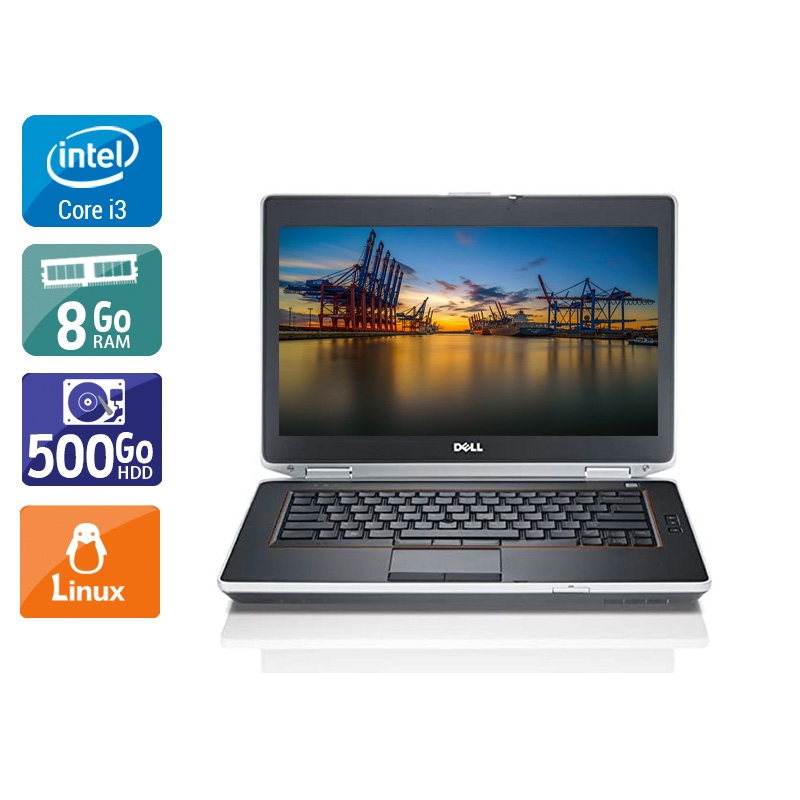 Dell Latitude e6430 i3  - 8Go RAM 500Go HDD Linux