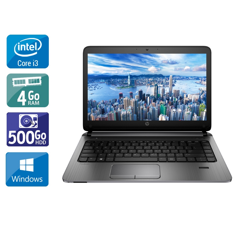 HP ProBook 430 G2 13,2" i3  - 4Go RAM 500Go HDD Windows 10