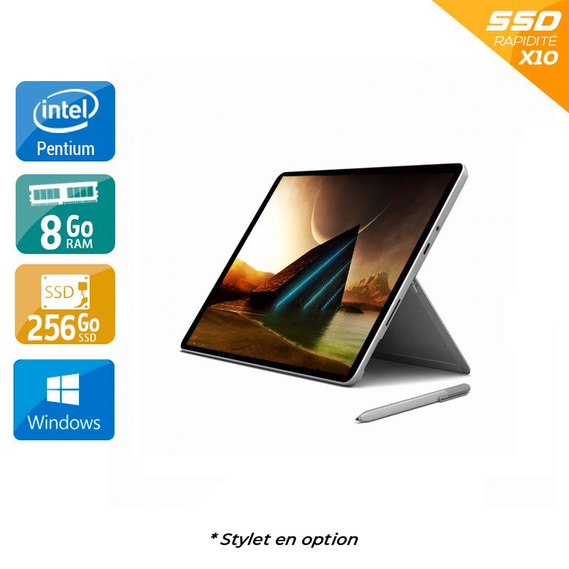 Tablette Microsoft Surface Go 1824 Pentium Gold 8Go RAM 256Go SSD