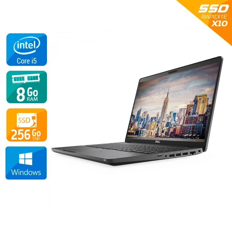 Dell Latitude 7390 13,3" i5 Gen 8 8Go RAM 256Go SSD Windows 10