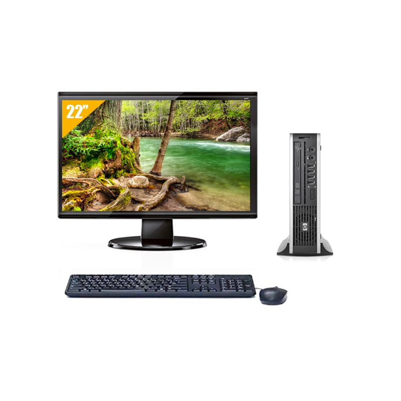 HP Compaq Elite 8300 USDT i5 + Écran 22" 8Go RAM 240Go SSD Windows 10