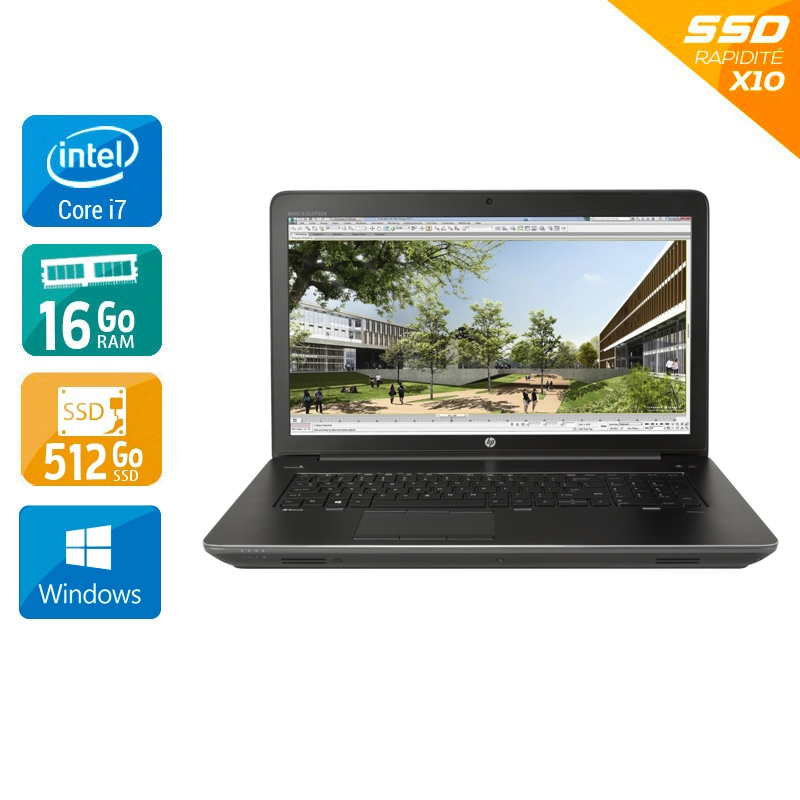 HP ZBook 17 G3 17,3" i7 Gen...