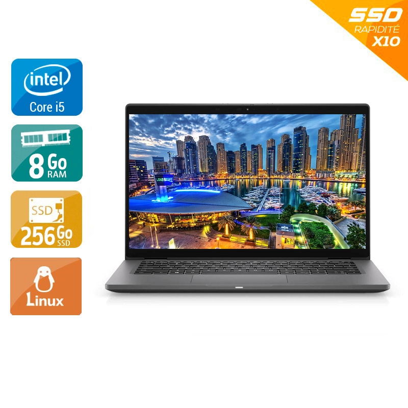 Dell Latitude 7310 13,3" i5 Gen 10 - 8Go RAM 256Go SSD Linux