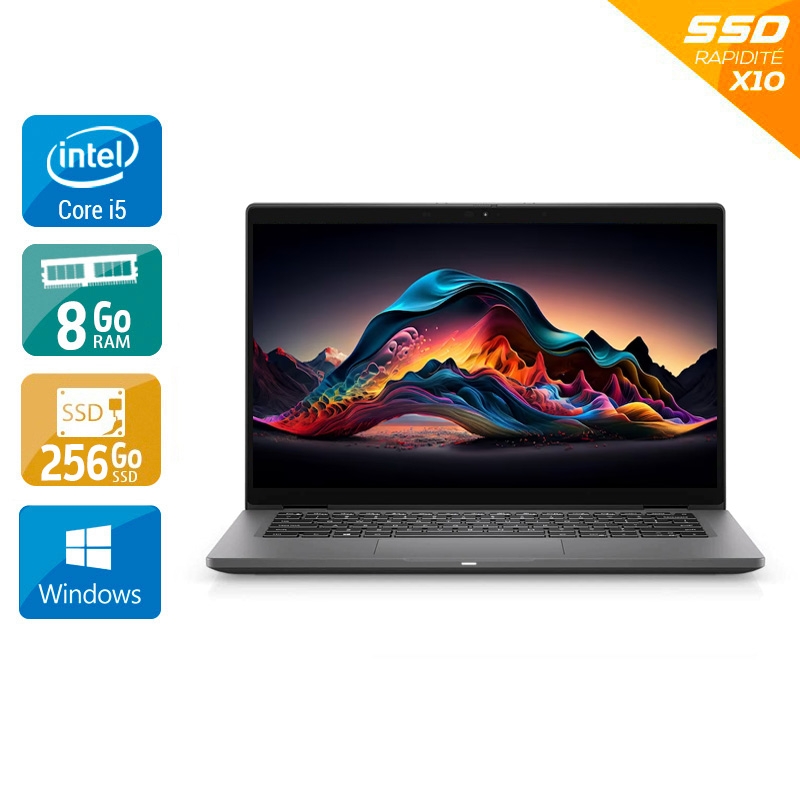 Dell Latitude 7310 13,3" i5 Gen 10 - 8Go RAM 256Go SSD Windows 10