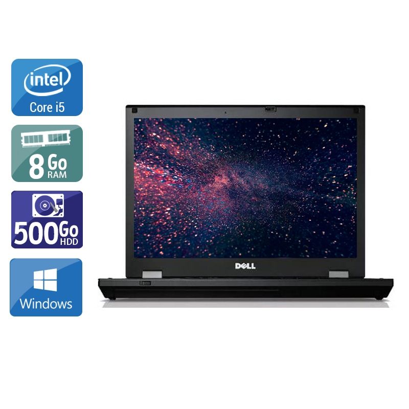 Dell Latitude E5410 i5 8Go RAM 500Go HDD Windows 10