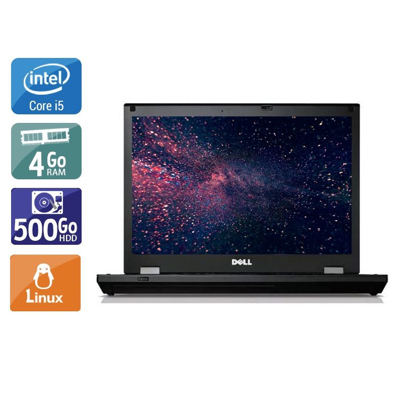 Dell Latitude E5410 i5 4Go RAM 500Go HDD Linux