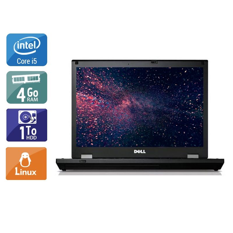 Dell Latitude E5410 i5 4Go RAM 1To HDD Linux