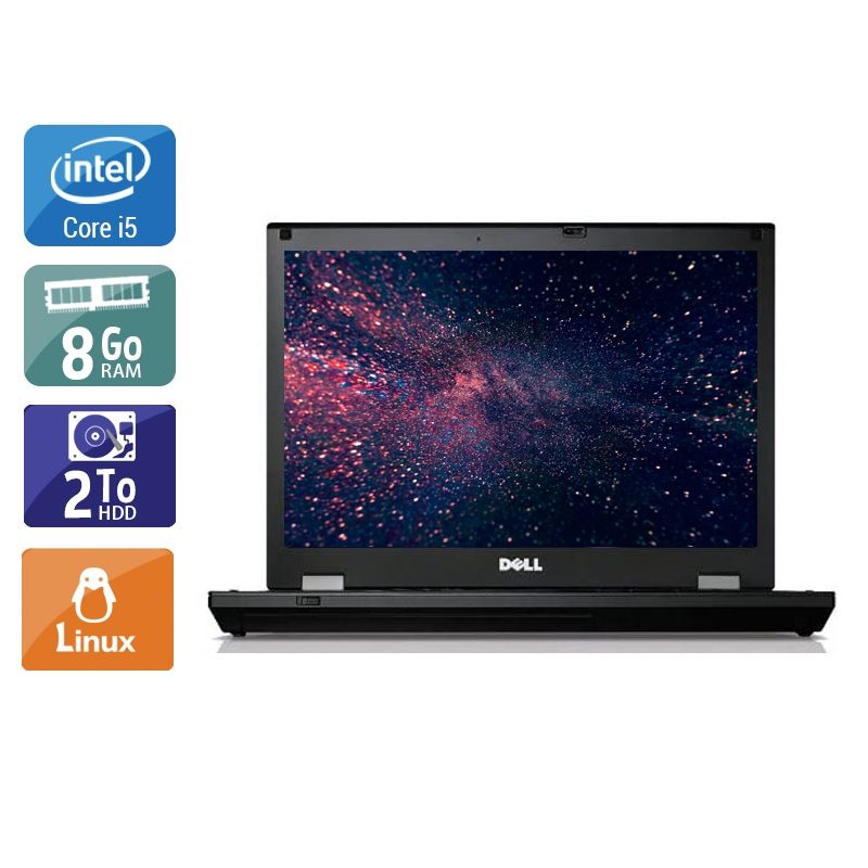 Dell Latitude E5410 i5 8Go RAM 2To HDD Linux