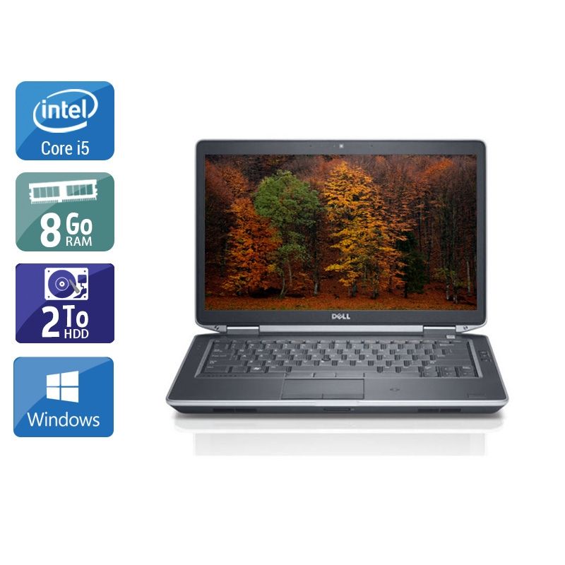 Dell Latitude E5430 i5 8Go RAM 2To HDD Windows 10