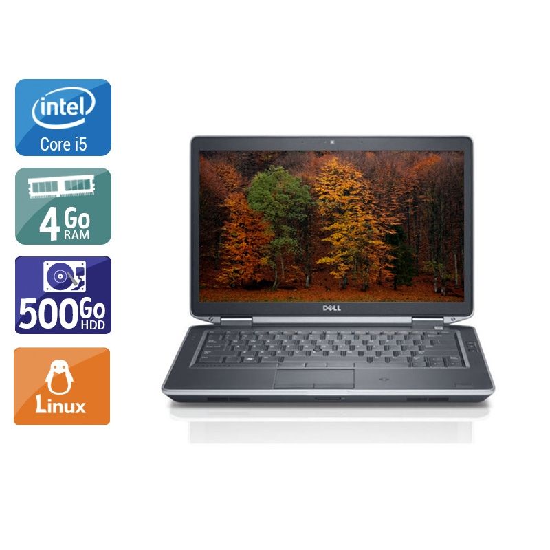 Dell Latitude E5430 i5 4Go RAM 500Go HDD Linux