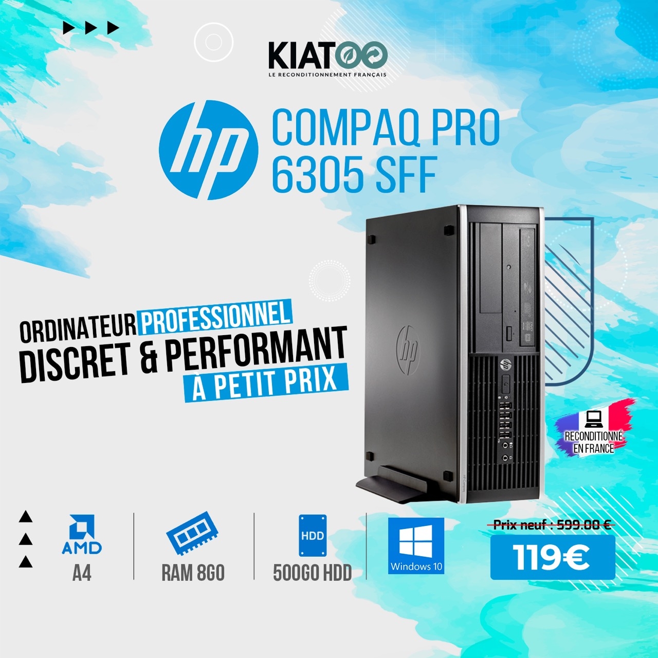Lenovo ThinkCentre M700 MT · Occasion - PC - Rue du Commerce
